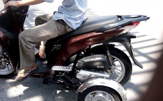 Quy chuẩn đối với xe mô tô, gắn máy cho người khuyết tật