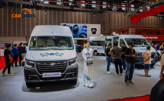 GAZ Việt Nam mang loạt xe tải, xe buýt thế hệ mới tới VMS 2024