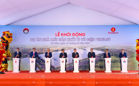 Doanh số liên tục tăng, VinFast xây thêm một nhà máy ô tô điện tại Hà Tĩnh