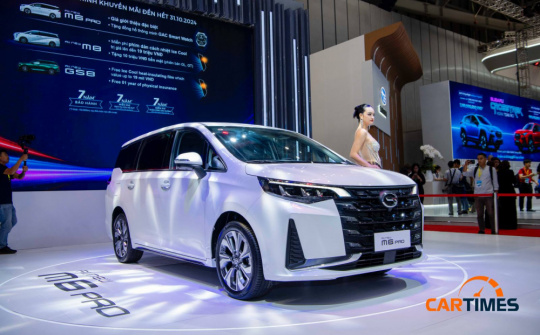 GAC MOTOR Việt Nam tung “giá đặc biệt” cho M6 Pro dịp cuối năm