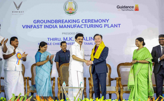 VinFast động thổ xây dựng Nhà máy xe điện tại Ấn Độ