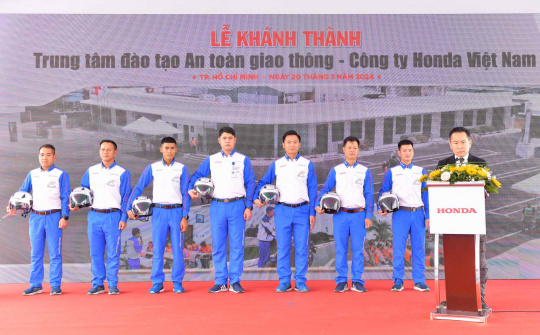Honda Việt Nam khánh thành Trung tâm đào tạo An toàn giao thông thứ hai