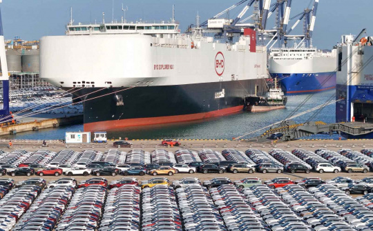 "Gã khổng lồ" xe điện BYD mở rộng đội tàu lên 8 chiếc, tăng khả năng xuất khẩu xe trong năm 2024