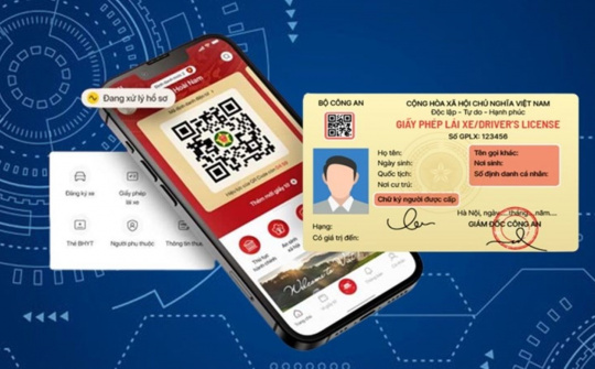 Giấy phép lái xe trên VNeID được công nhận hợp lệ từ ngày 1/6