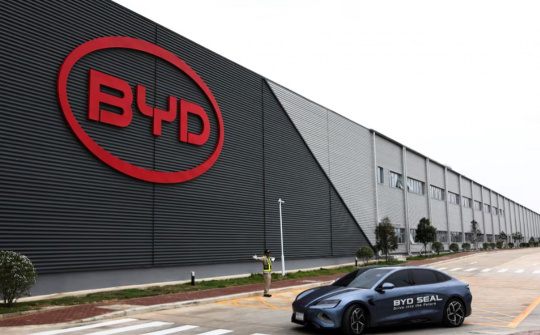 BYD gây phản ứng dữ dội do giảm mạnh giá xe điện tại Thái Lan