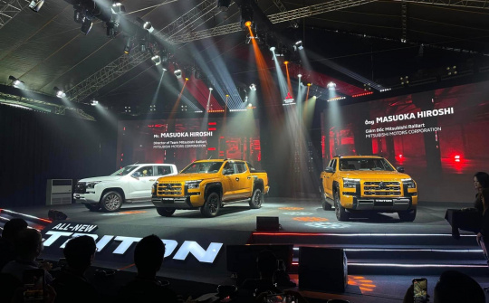 Mitsubishi Triton 2024 ra mắt Việt Nam: 5 điểm mới, giá từ 655 triệu đồng