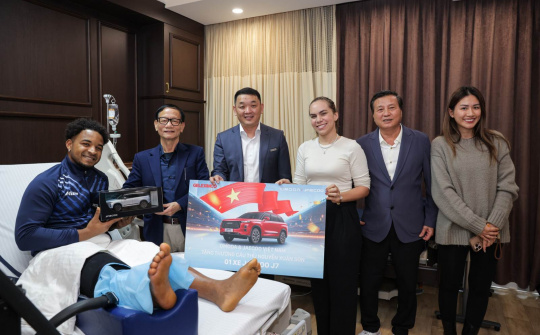 Tiền đạo Xuân Son được tặng xe gì, giá bao nhiêu?