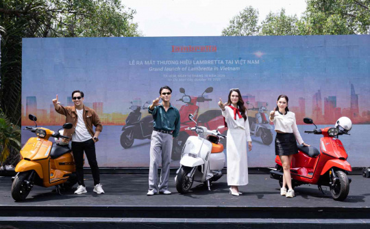 “Bộ ba” Lambretta ra mắt – “khuấy động” thị trường xe tay ga cao cấp tại Việt Nam