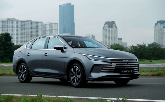 BYD SEAL 5 - mẫu hybrid thông minh ra mắt thị trường Việt
