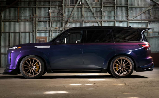 Infiniti QX80 R-Spec ra mắt tại SEMA với động cơ GT-R 1.000 mã lực
