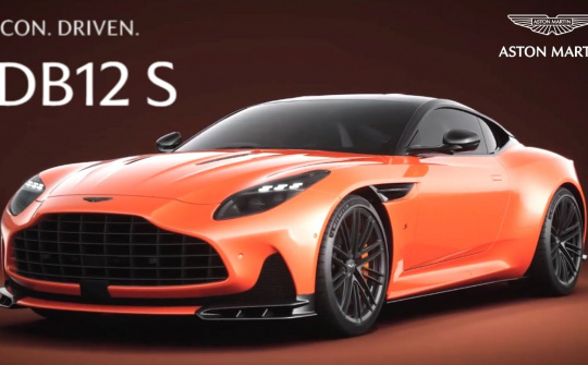 Aston Martin DB12 S 2026 ra mắt: Super GT mạnh mẽ hơn, khí động học hơn