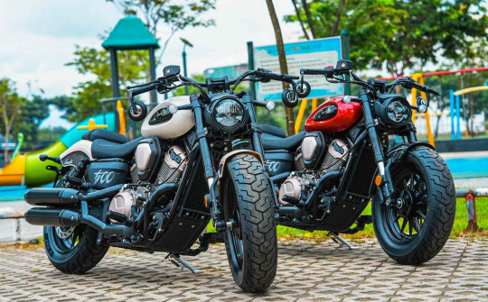 Mô tô phong cách cổ điển Benda Chinchilla 500 ra mắt Việt Nam