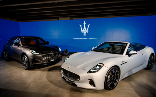 Maserati Việt Nam giới thiệu bộ đôi xe điện hạng sang: Grecale Folgore và GranCabrio Folgore