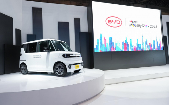 BYD ra mắt xe điện K-EV - BYD RACCO tại Japan Mobility Show 2025
