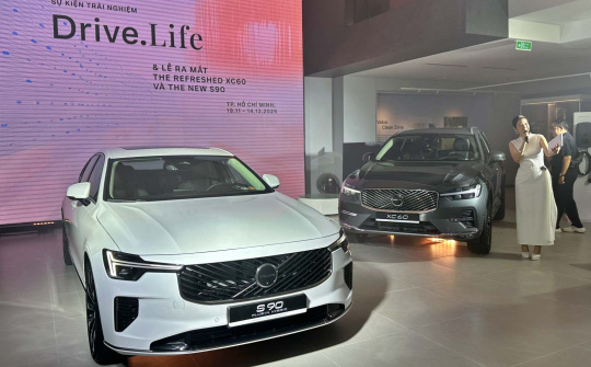 Volvo XC60 và S90 ra mắt Việt Nam: Nâng cao trải nghiệm lái