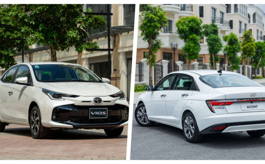 Chọn xe cho gia đình: Hyundai Accent hay Toyota Vios đáng mua?