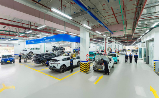 Xưởng dịch vụ thứ 350 của VinFast đi vào hoạt động