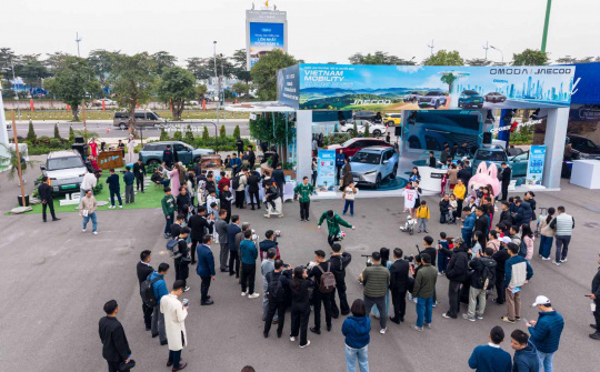 Xe Omoda & Jaecoo “hút khách” tại Triển lãm Phương tiện di chuyển Việt Nam