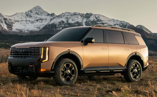 KIA Telluride 2027: SUV đầu bảng bước sang thế hệ mới, "lột xác" toàn diện