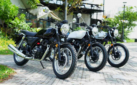 Honda CGX150 - mẫu xe máy mang phong cách cổ điển trình làng Việt Nam