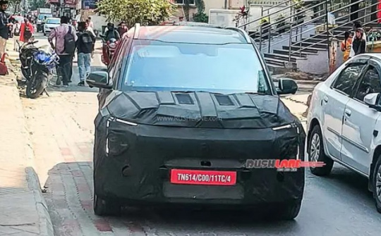 Kia Carens facelift 2025 lộ diện với thiết kế mới và công nghệ hiện đại