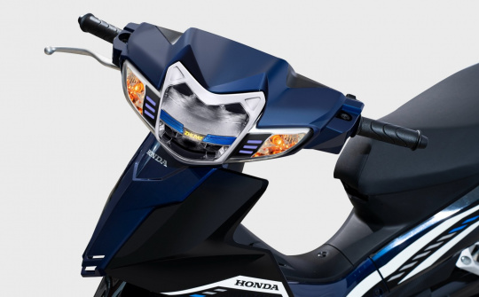 Xe máy Honda Blade 110 có thêm tuỳ chọn độ đèn “cực chất”