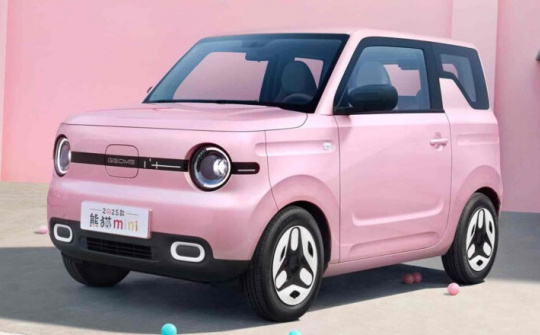 Geely Panda Mini 2025: Mẫu xe điện đô thị mới, giá 177 triệu đồng