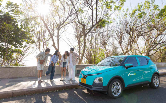 Xanh SM tặng mỗi tuần 1 xe VF3 cho tài xế và khách hàng