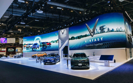 VinFast mang xe đến Triển lãm Xe điện Montreal 2025