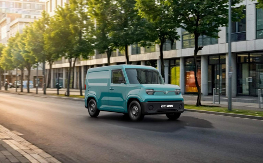 VinFast EC Van - Xe điện chở hàng siêu cơ động cho “người vận chuyển”