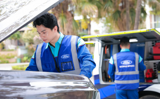 Ford mở rộng Dịch vụ lưu động 4 giờ hoặc miễn phí tới khách hàng Tp.HCM