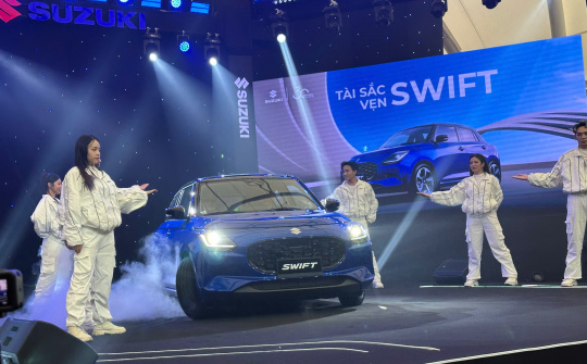 Giá lăn bánh Suzuki Swift 2025 vừa ra mắt tại Hà Nội và TP.HCM
