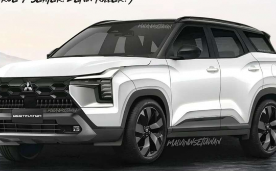 Lộ diện bản thương mại SUV 7 chỗ Mitsubishi DST Concept