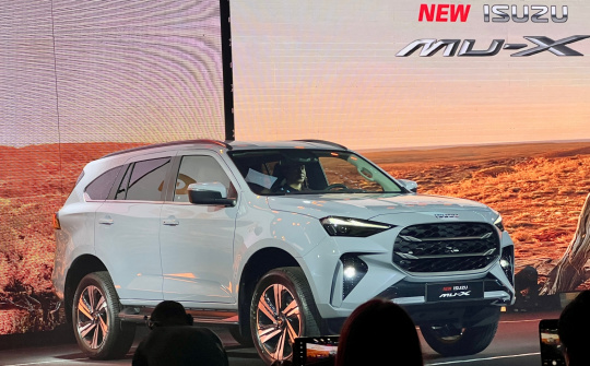 Isuzu mu-X 2025 ra mắt Việt Nam, thêm phiên bản, giữ nguyên động cơ 1.9L