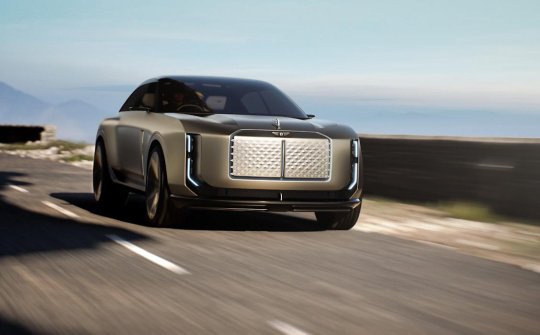 Hé lộ hình ảnh của mẫu xe điện siêu sang Bentley EXP 15