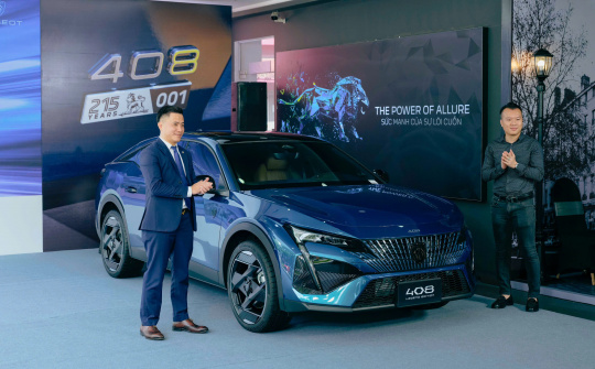 Phiên bản đặc biệt Peugeot 408 Legend ra mắt, đánh dấu lịch sử 215 năm thương hiệu Peugeot