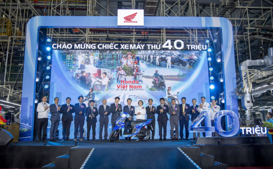 Tháng 7/2025: Doanh số ô tô, xe máy Honda Việt Nam cùng tăng trưởng