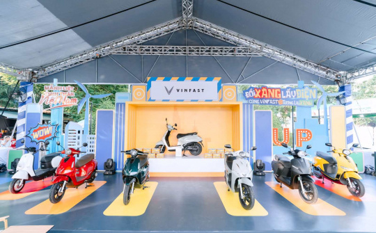VinFast triển khai 150.000 trạm đổi pin xe máy điện