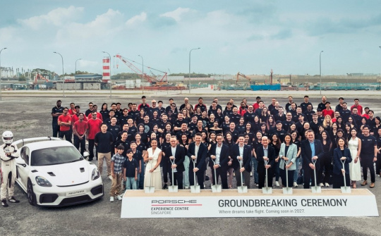 Porsche khởi công Trung tâm Trải nghiệm đầu tiên tại Singapore