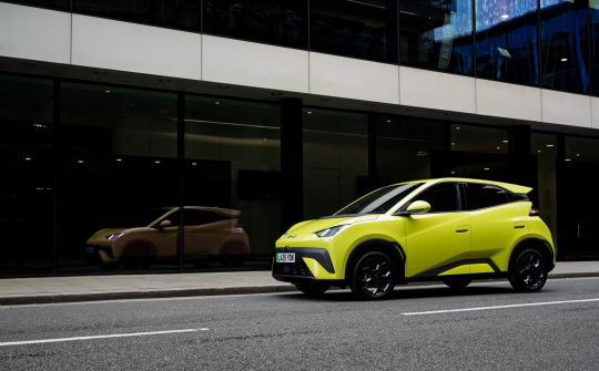 BYD DOLPHIN SURF đạt chứng nhận An toàn 5 sao Euro NCAP