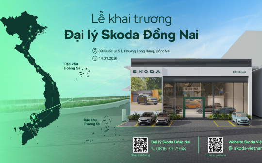 Skoda Việt Nam mở rộng mạng lưới đại lý, đặt nền móng phát triển dài hạn tại thị trường trong nước