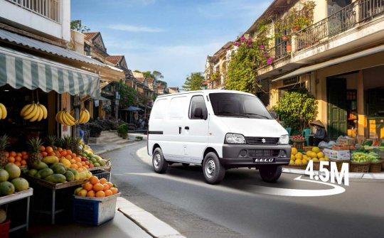 Suzuki “trình làng” mẫu xe tải van mới – Suzuki EECO