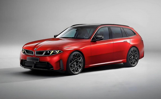 BMW 3 Series Touring 2027 lột xác với diện mạo thể thao hơn