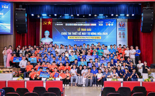 Cuộc thi Thiết kế Máy tự động hóa 2026: Tìm kiếm nhân tài, kết nối Nhà trường và Doanh nghiệp