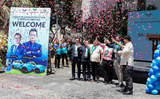 Green Xentro vận hành 2.500 xe taxi điện trên nền tảng gọi xe GSM