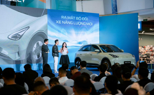 Geely EX2 – xe thuần điện cỡ A ra mắt Việt Nam, chốt giá từ 459 triệu đồng