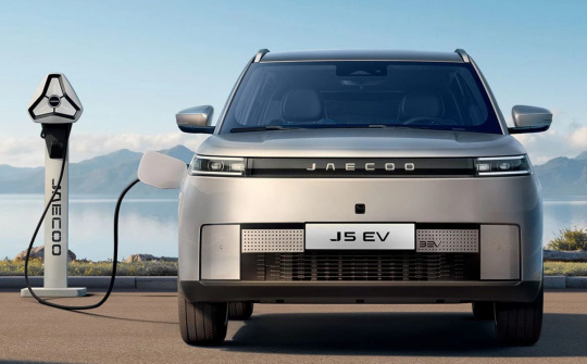 JAECOO J5 EV dẫn đầu thị trường xe điện Đông Nam Á