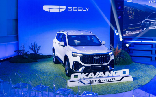 Geely Okavango ra mắt Việt Nam: SUV cỡ D, giá cỡ C