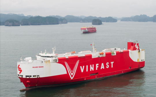 5.000 ô tô điện VinFast lên tàu xuất khẩu ra thế giới