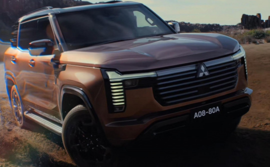 Mitsubishi Pajero 2027 thế hệ mới ra mắt, dùng động cơ diesel 2.4L và hộp số 8 cấp